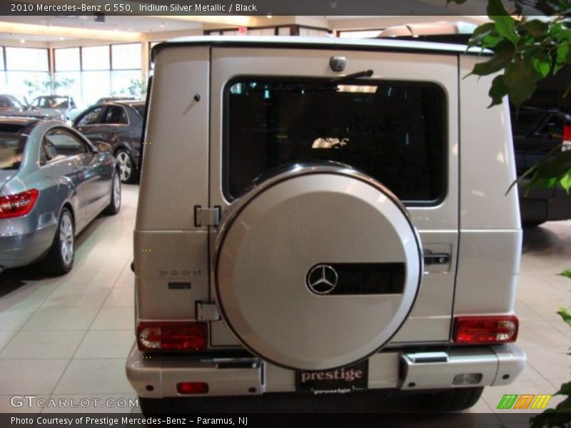 Iridium Silver Metallic / Black 2010 Mercedes-Benz G 550