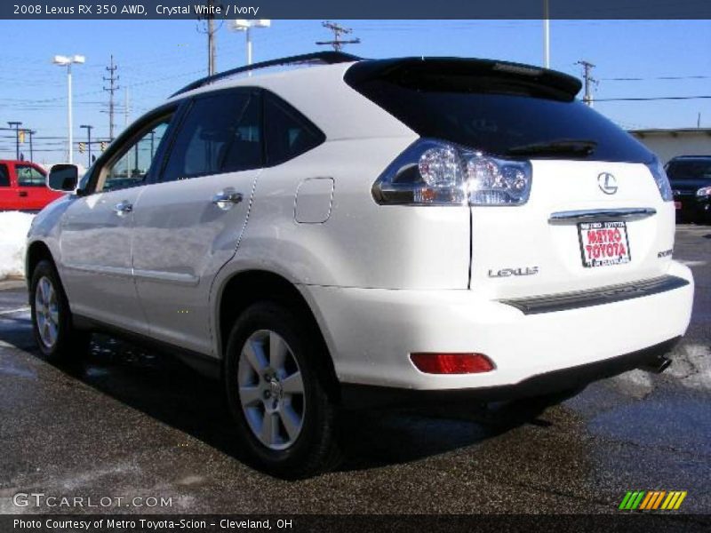 Crystal White / Ivory 2008 Lexus RX 350 AWD