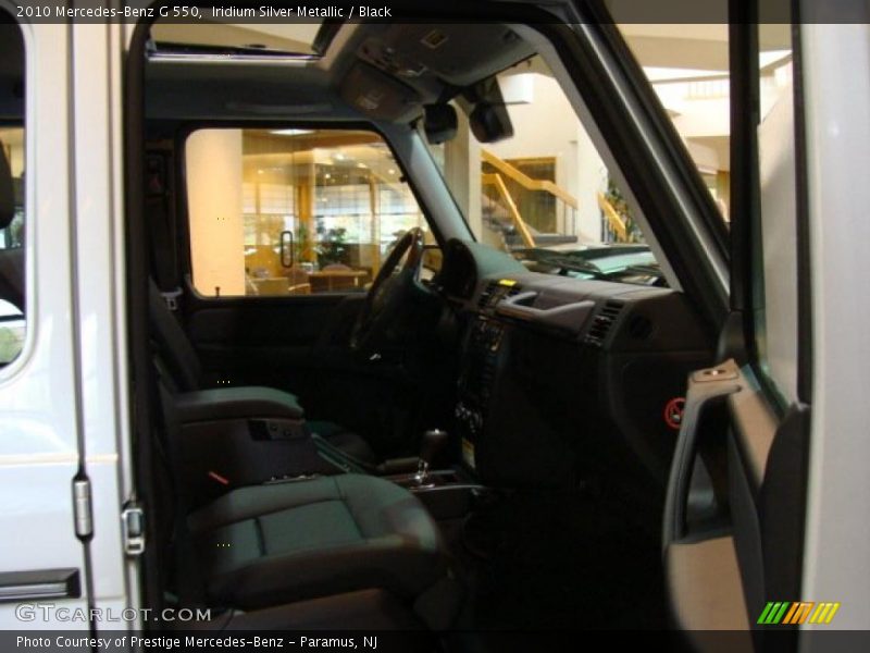 Iridium Silver Metallic / Black 2010 Mercedes-Benz G 550