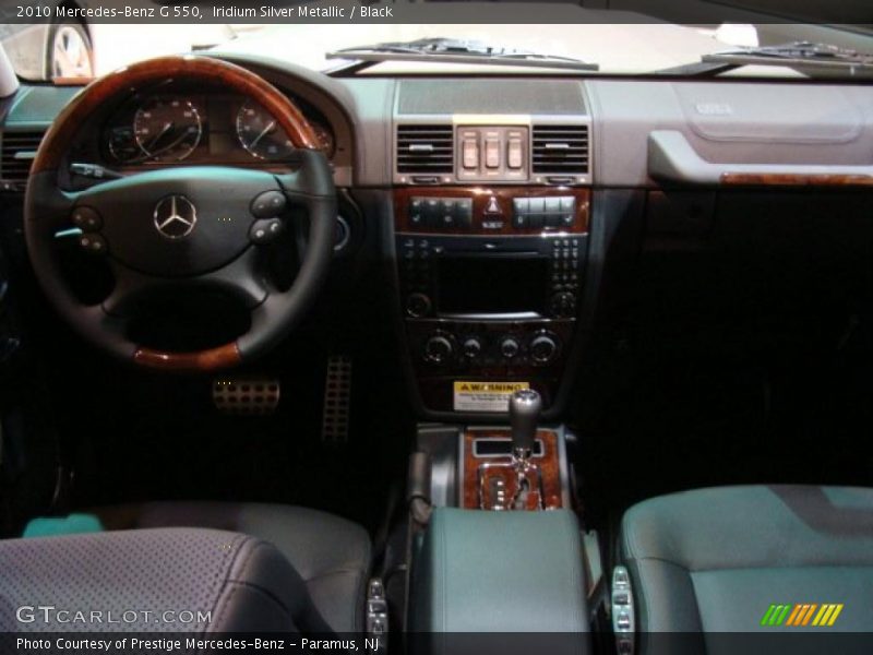 Iridium Silver Metallic / Black 2010 Mercedes-Benz G 550