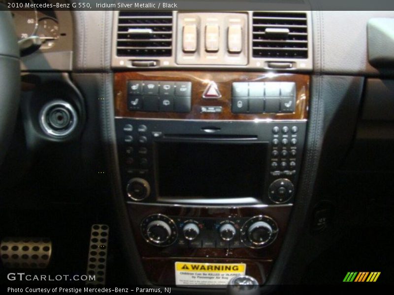 Iridium Silver Metallic / Black 2010 Mercedes-Benz G 550
