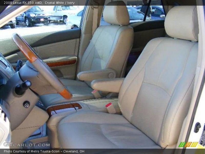 Crystal White / Ivory 2008 Lexus RX 350 AWD