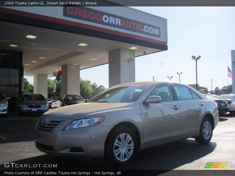 Desert Sand Metallic / Bisque 2009 Toyota Camry LE