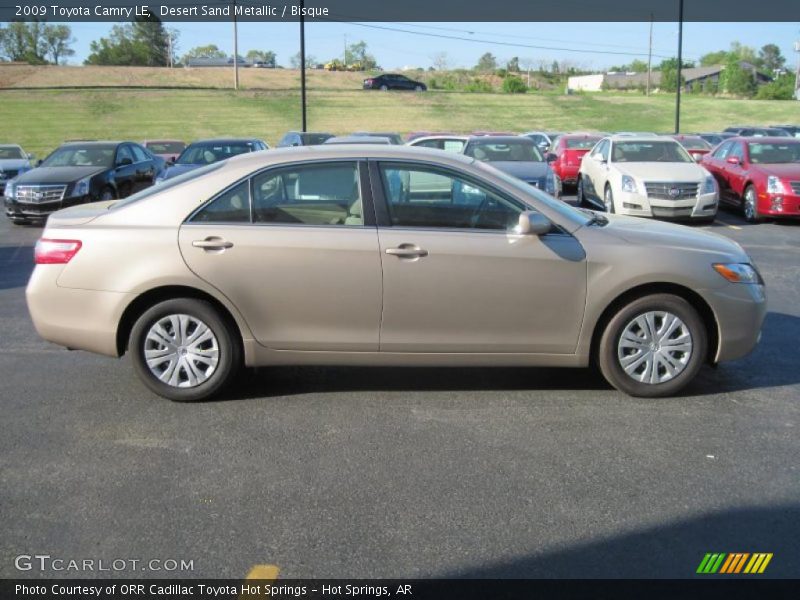 Desert Sand Metallic / Bisque 2009 Toyota Camry LE