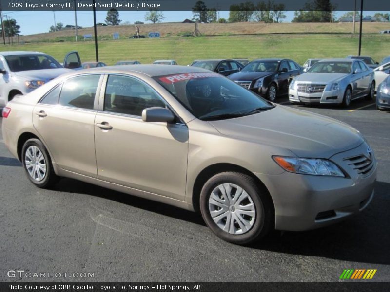 Desert Sand Metallic / Bisque 2009 Toyota Camry LE