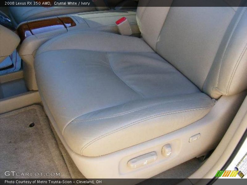 Crystal White / Ivory 2008 Lexus RX 350 AWD