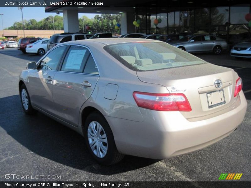 Desert Sand Metallic / Bisque 2009 Toyota Camry LE