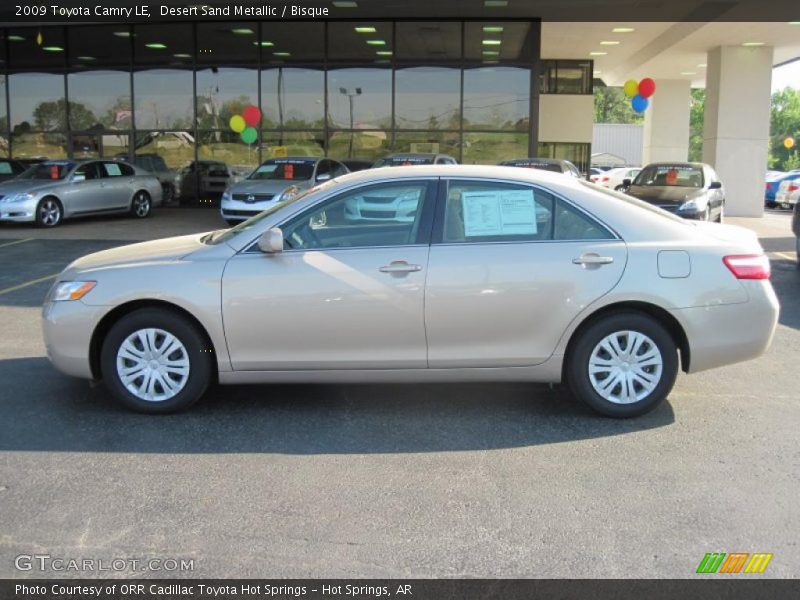 Desert Sand Metallic / Bisque 2009 Toyota Camry LE