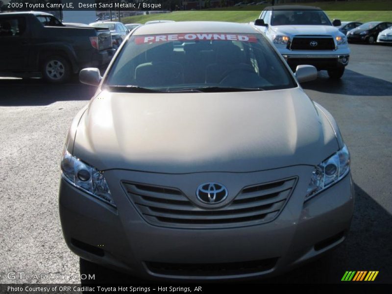 Desert Sand Metallic / Bisque 2009 Toyota Camry LE