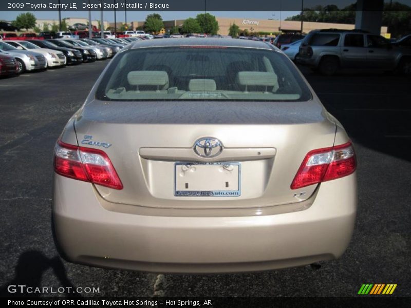 Desert Sand Metallic / Bisque 2009 Toyota Camry LE