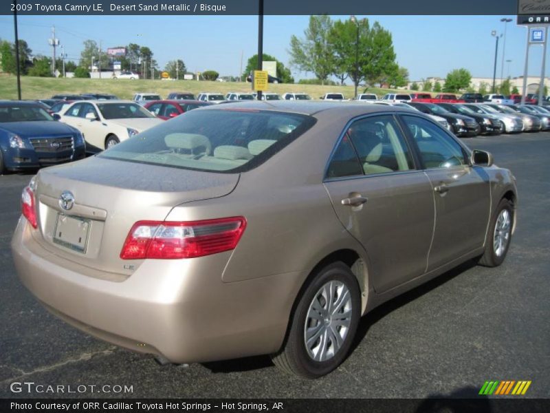 Desert Sand Metallic / Bisque 2009 Toyota Camry LE