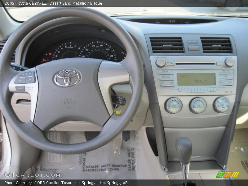 Desert Sand Metallic / Bisque 2009 Toyota Camry LE