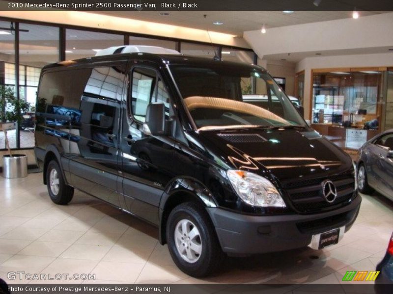 Black / Black 2010 Mercedes-Benz Sprinter 2500 Passenger Van