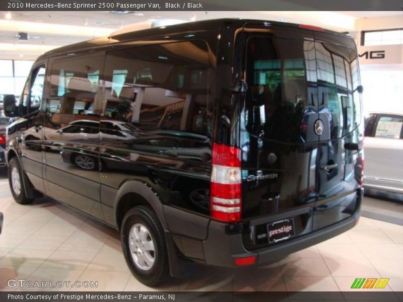 Black / Black 2010 Mercedes-Benz Sprinter 2500 Passenger Van