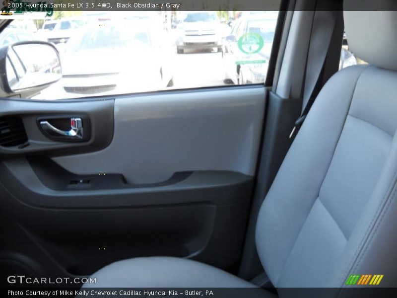 Black Obsidian / Gray 2005 Hyundai Santa Fe LX 3.5 4WD