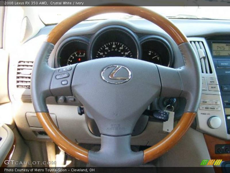 Crystal White / Ivory 2008 Lexus RX 350 AWD