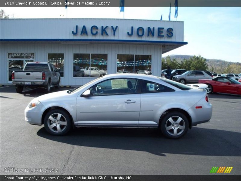Silver Ice Metallic / Ebony 2010 Chevrolet Cobalt LT Coupe