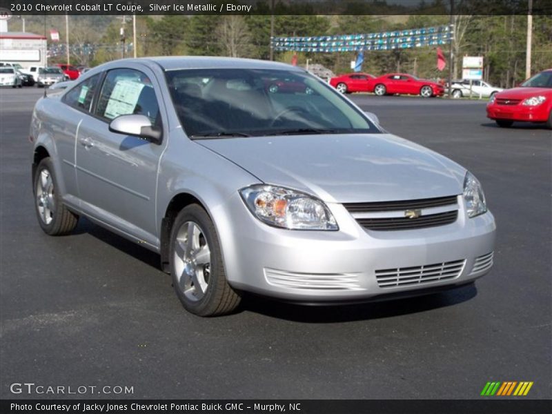 Silver Ice Metallic / Ebony 2010 Chevrolet Cobalt LT Coupe