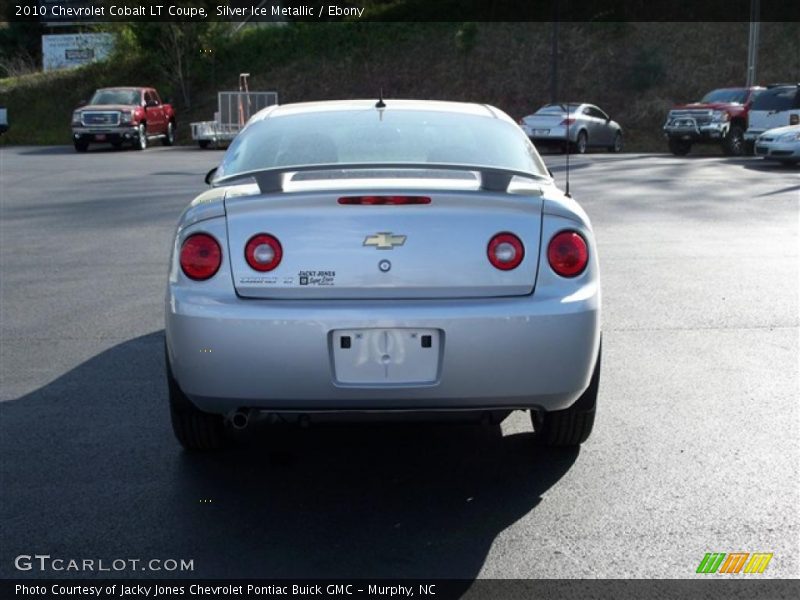 Silver Ice Metallic / Ebony 2010 Chevrolet Cobalt LT Coupe