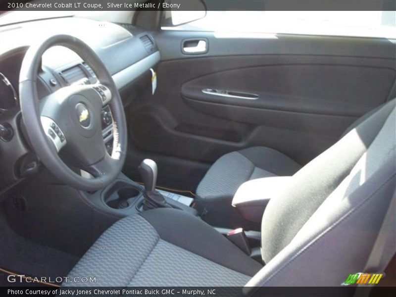 Silver Ice Metallic / Ebony 2010 Chevrolet Cobalt LT Coupe