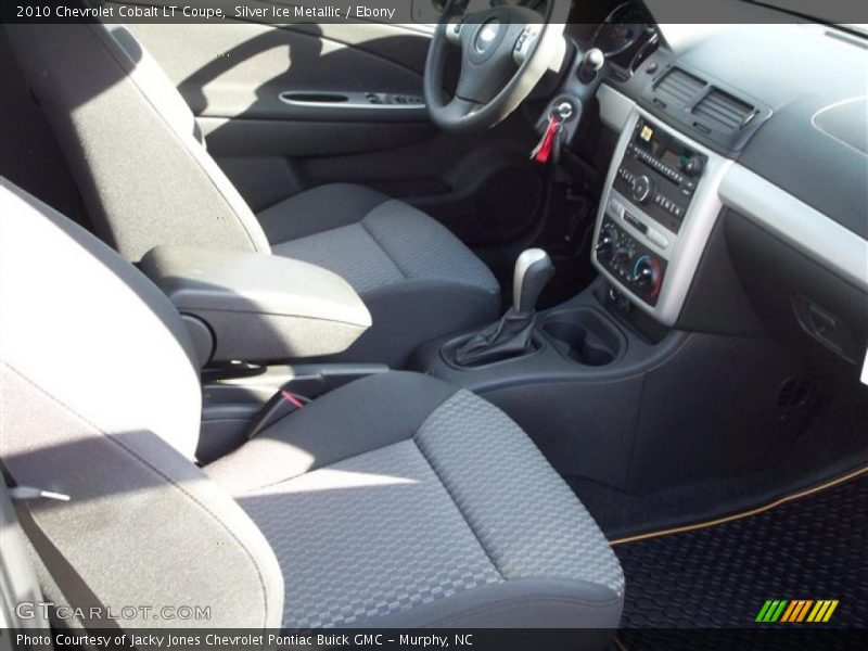Silver Ice Metallic / Ebony 2010 Chevrolet Cobalt LT Coupe
