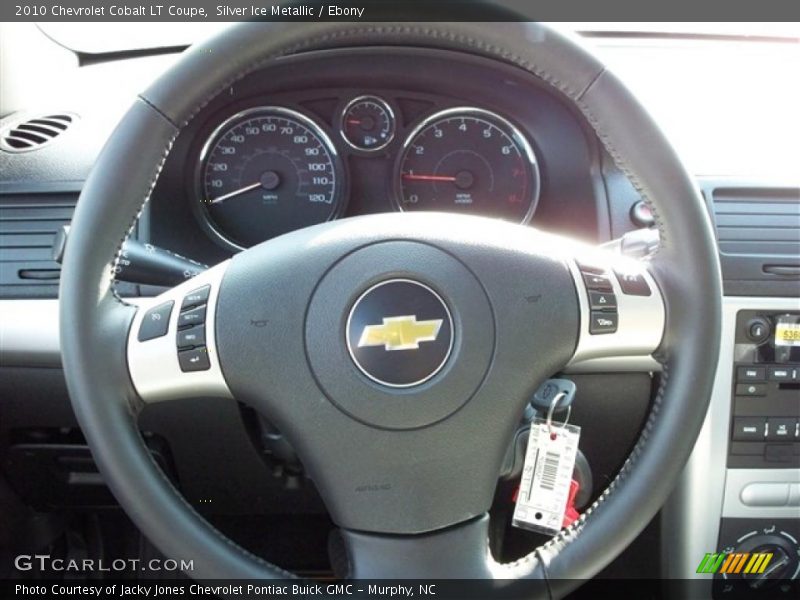 Silver Ice Metallic / Ebony 2010 Chevrolet Cobalt LT Coupe