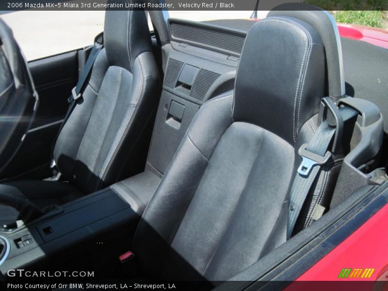 Velocity Red / Black 2006 Mazda MX-5 Miata 3rd Generation Limited Roadster