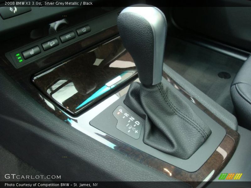 Silver Grey Metallic / Black 2008 BMW X3 3.0si