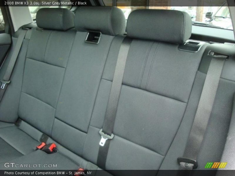Silver Grey Metallic / Black 2008 BMW X3 3.0si