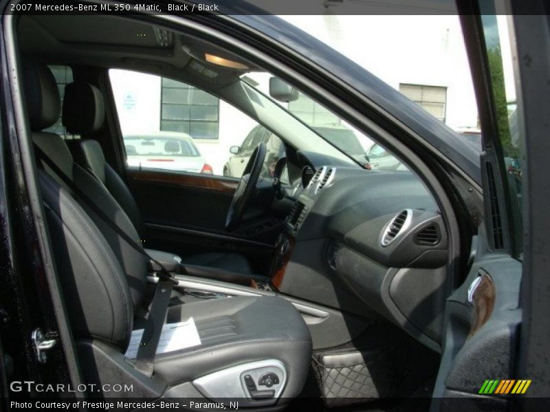 Black / Black 2007 Mercedes-Benz ML 350 4Matic