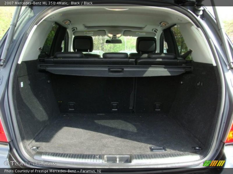 Black / Black 2007 Mercedes-Benz ML 350 4Matic