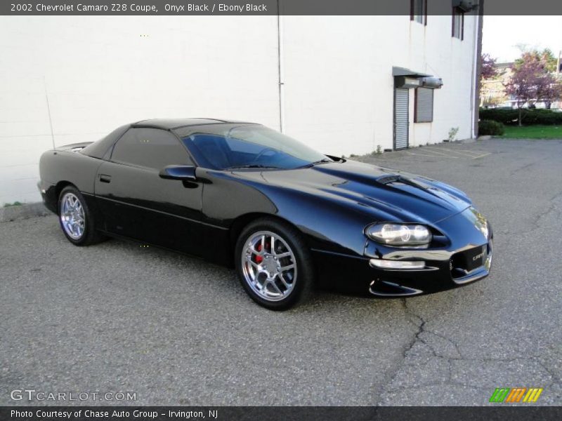 Onyx Black / Ebony Black 2002 Chevrolet Camaro Z28 Coupe