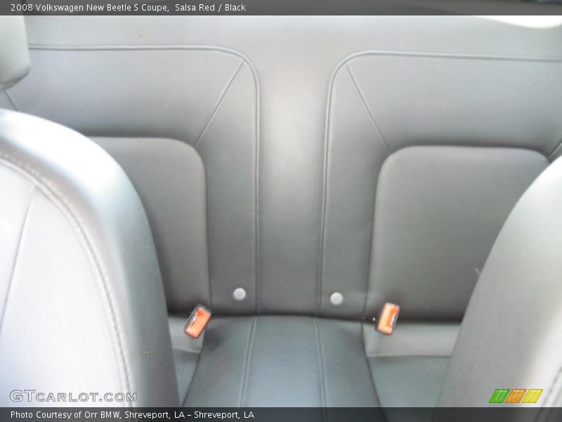 Salsa Red / Black 2008 Volkswagen New Beetle S Coupe