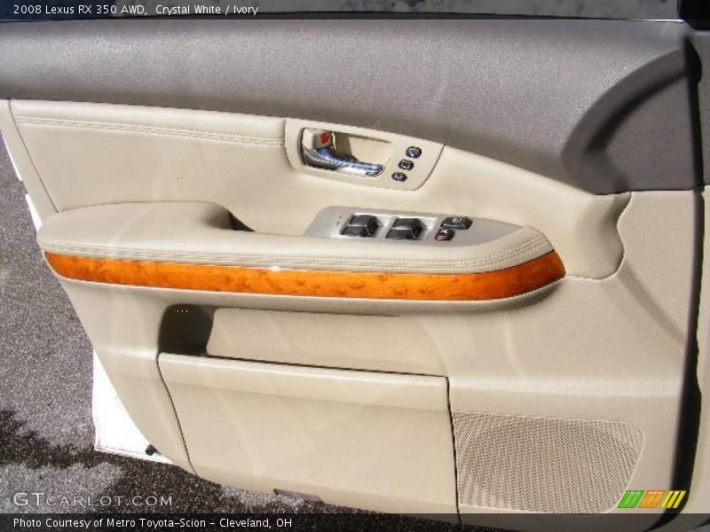 Crystal White / Ivory 2008 Lexus RX 350 AWD
