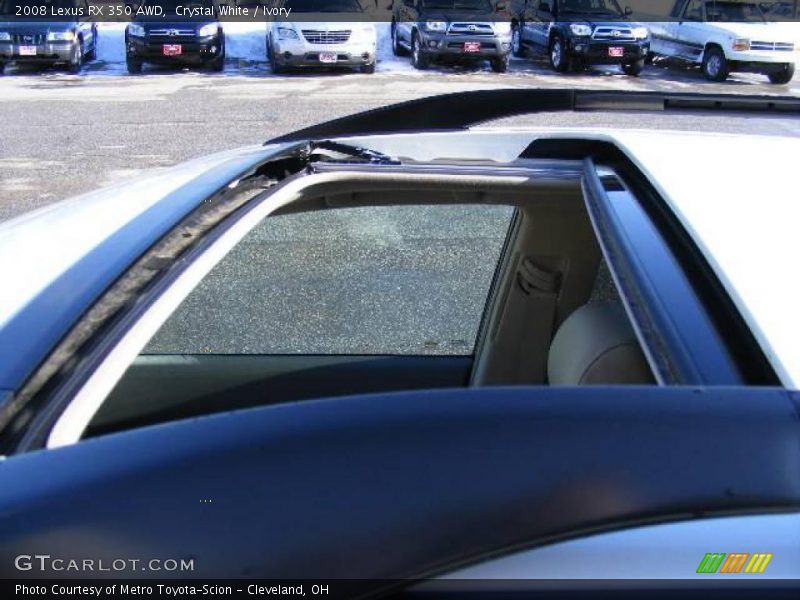 Crystal White / Ivory 2008 Lexus RX 350 AWD