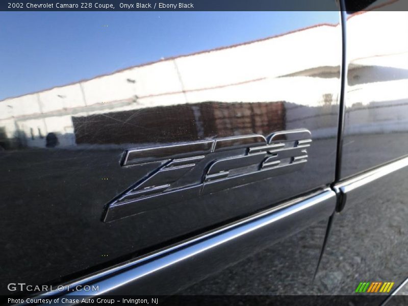 Onyx Black / Ebony Black 2002 Chevrolet Camaro Z28 Coupe