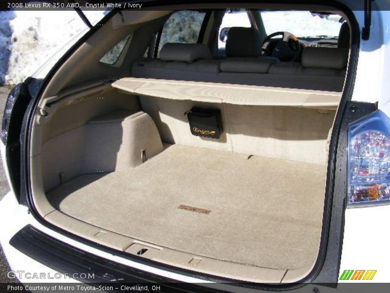 Crystal White / Ivory 2008 Lexus RX 350 AWD