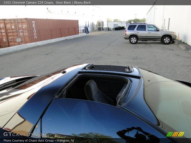 Onyx Black / Ebony Black 2002 Chevrolet Camaro Z28 Coupe