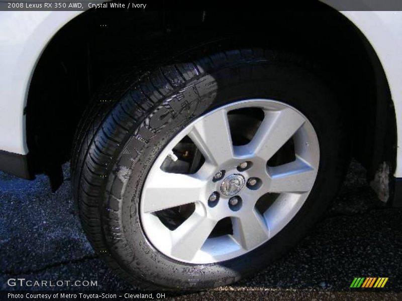 Crystal White / Ivory 2008 Lexus RX 350 AWD