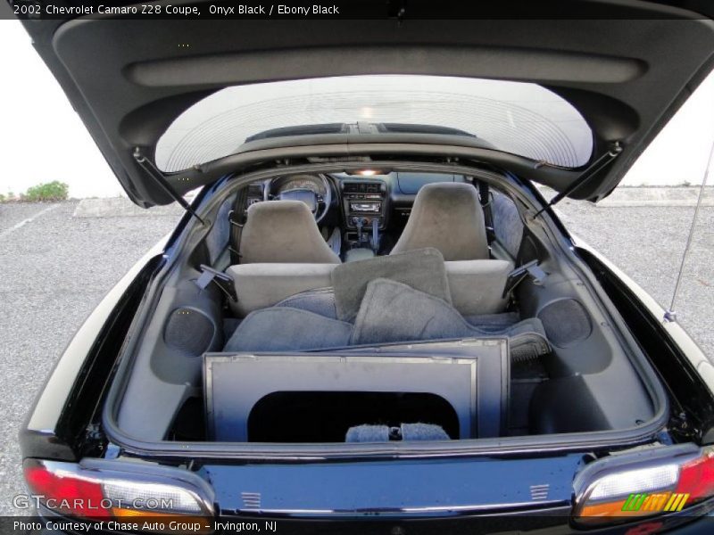 Onyx Black / Ebony Black 2002 Chevrolet Camaro Z28 Coupe