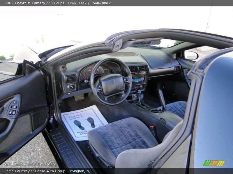 Onyx Black / Ebony Black 2002 Chevrolet Camaro Z28 Coupe