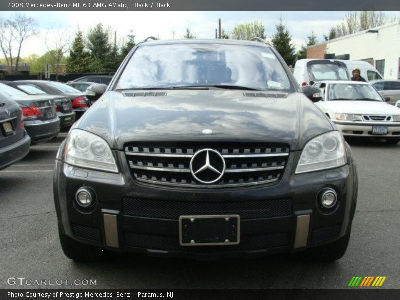 Black / Black 2008 Mercedes-Benz ML 63 AMG 4Matic