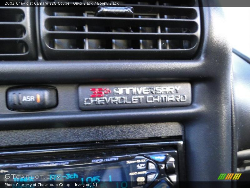 Onyx Black / Ebony Black 2002 Chevrolet Camaro Z28 Coupe