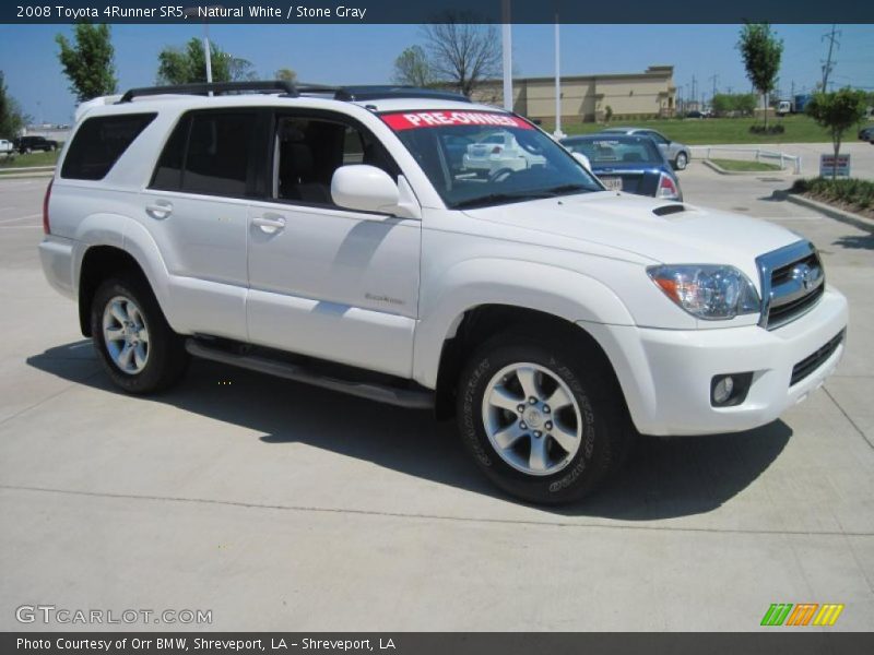 Natural White / Stone Gray 2008 Toyota 4Runner SR5