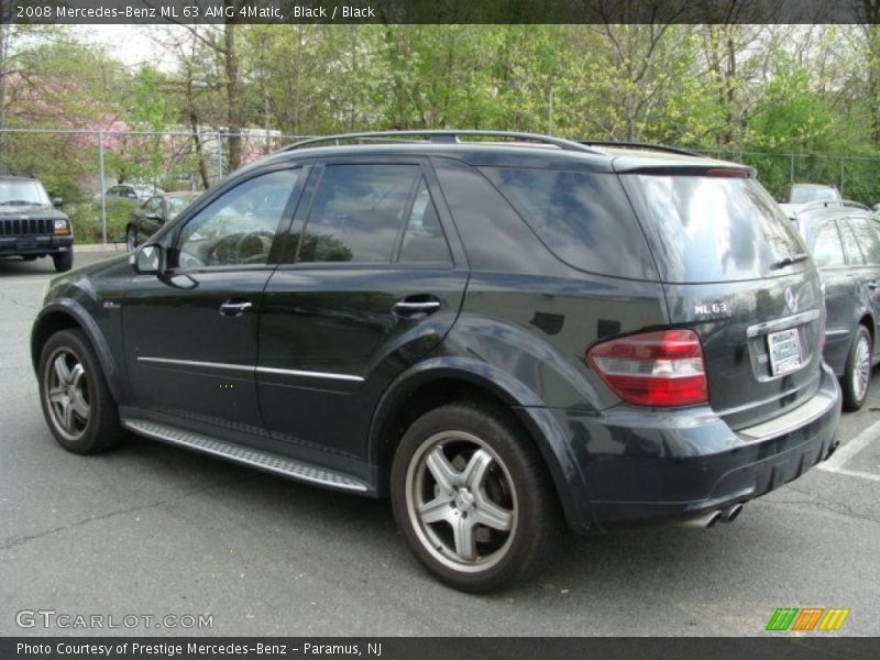 Black / Black 2008 Mercedes-Benz ML 63 AMG 4Matic