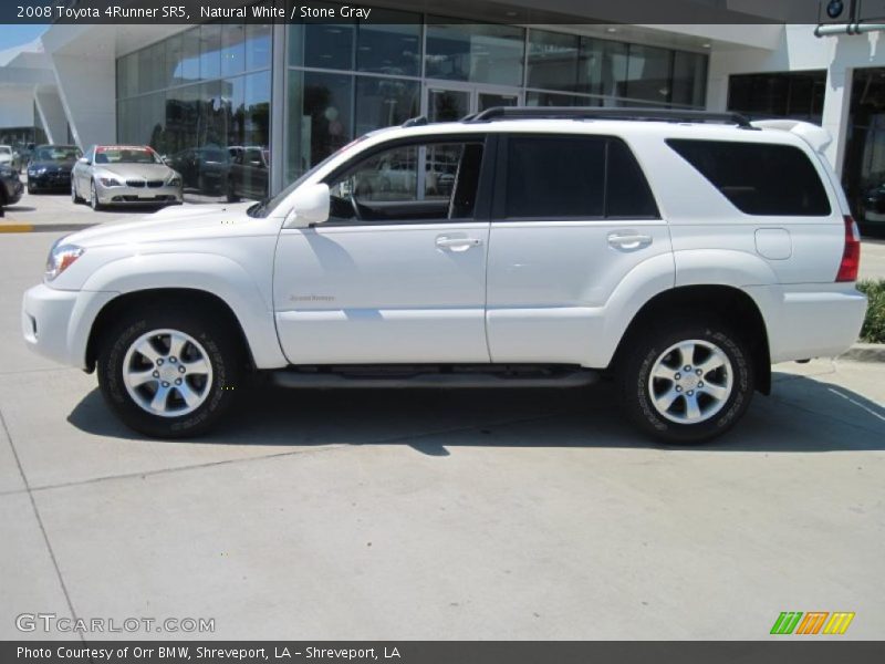 Natural White / Stone Gray 2008 Toyota 4Runner SR5