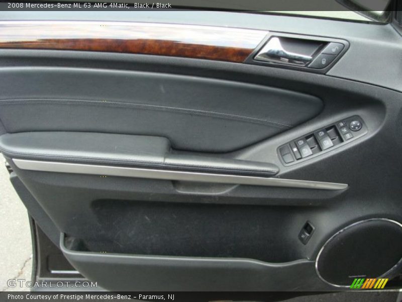 Black / Black 2008 Mercedes-Benz ML 63 AMG 4Matic