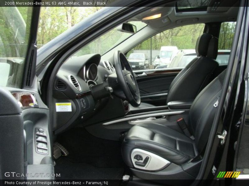 Black / Black 2008 Mercedes-Benz ML 63 AMG 4Matic