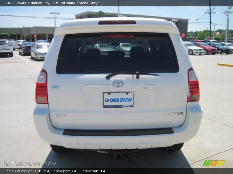Natural White / Stone Gray 2008 Toyota 4Runner SR5