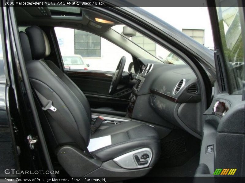 Black / Black 2008 Mercedes-Benz ML 63 AMG 4Matic
